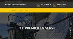 Desktop Screenshot of four-solaire.fr
